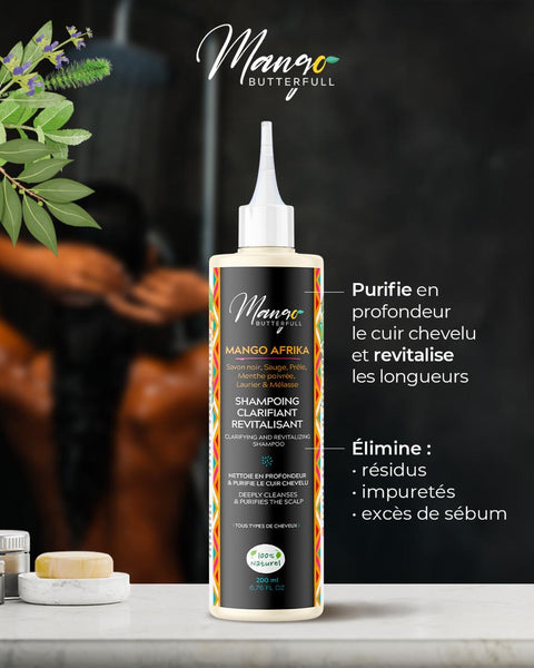 Shampoing clarifiant MANGO AFRIKA