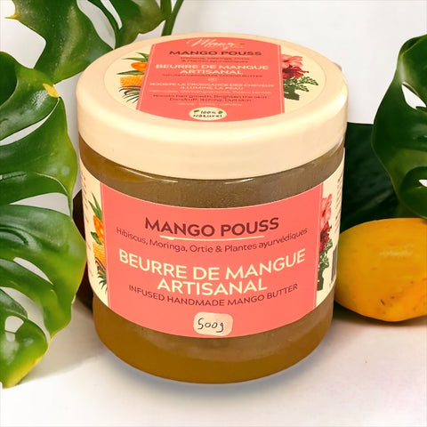 Handcrafted mango butter POUSS