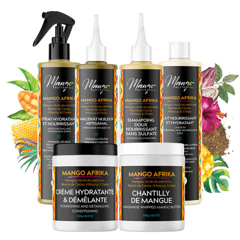 Gentle sulfate-free shampoo MANGO AFRIKA