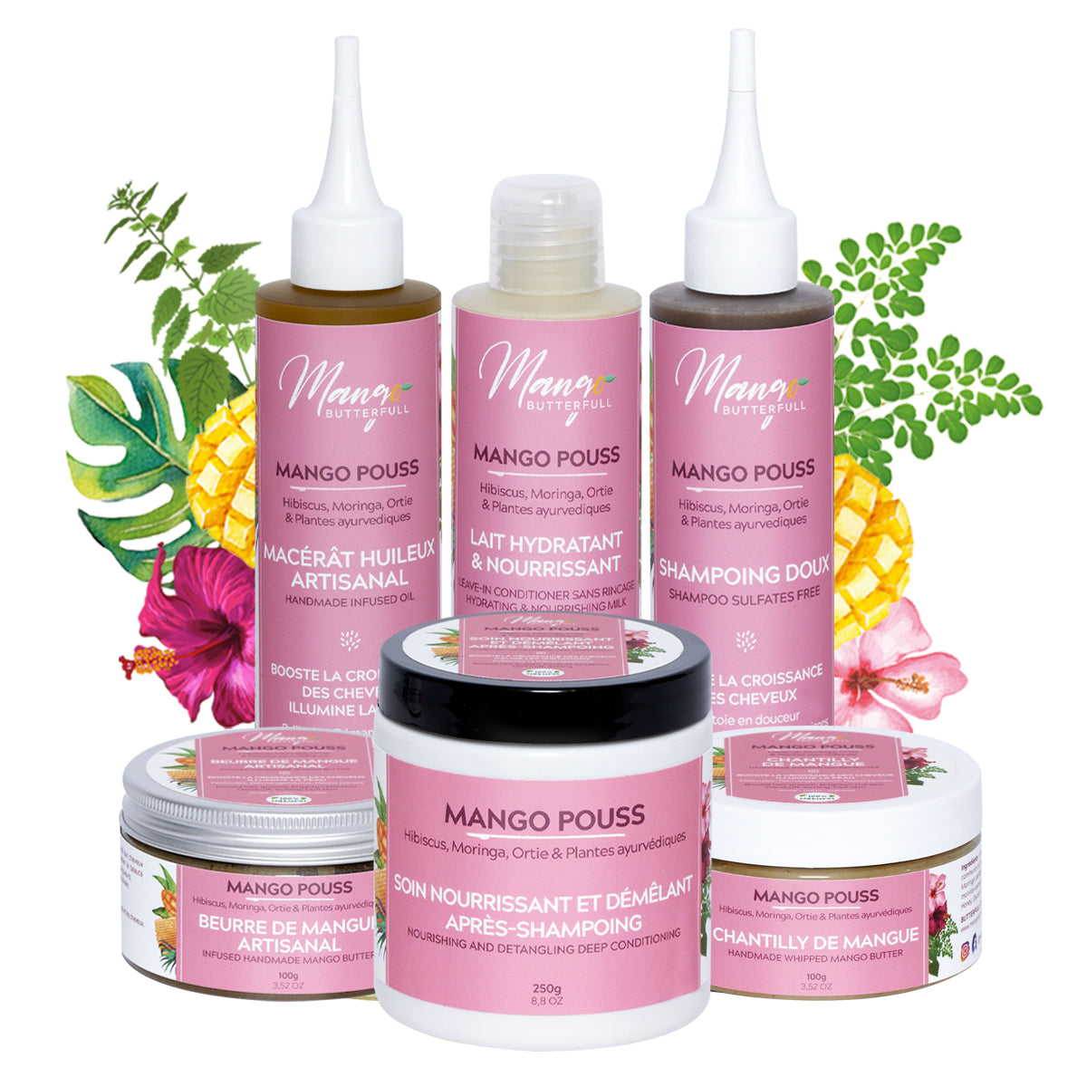 Pack routine Mango POUSS – Mango Butterfull Cosmétics